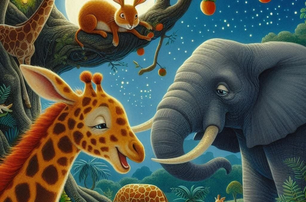 The Great Baoba Blunder: How The Giraffe, Elephant, and Hare Got their Groove