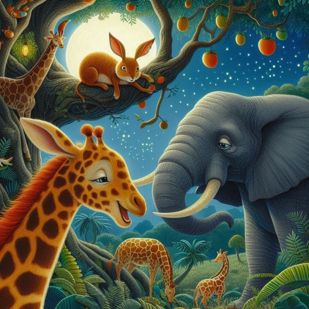 The Great Baoba Blunder: How The Giraffe, Elephant, and Hare Got their Groove